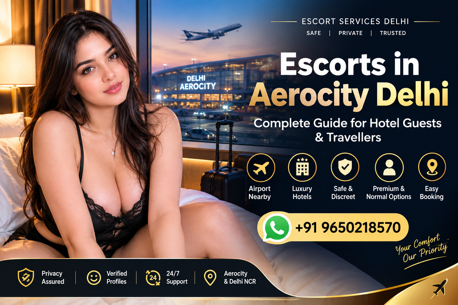 Best Escorts in Aerocity Delhi – Complete Guide for Hotel Guests & Travellers